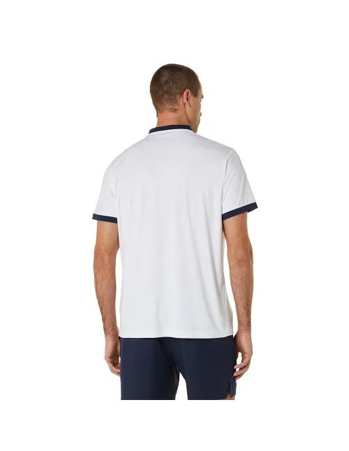 Polo Asics Men Court 2041a256-102  | Ofertas de pádel